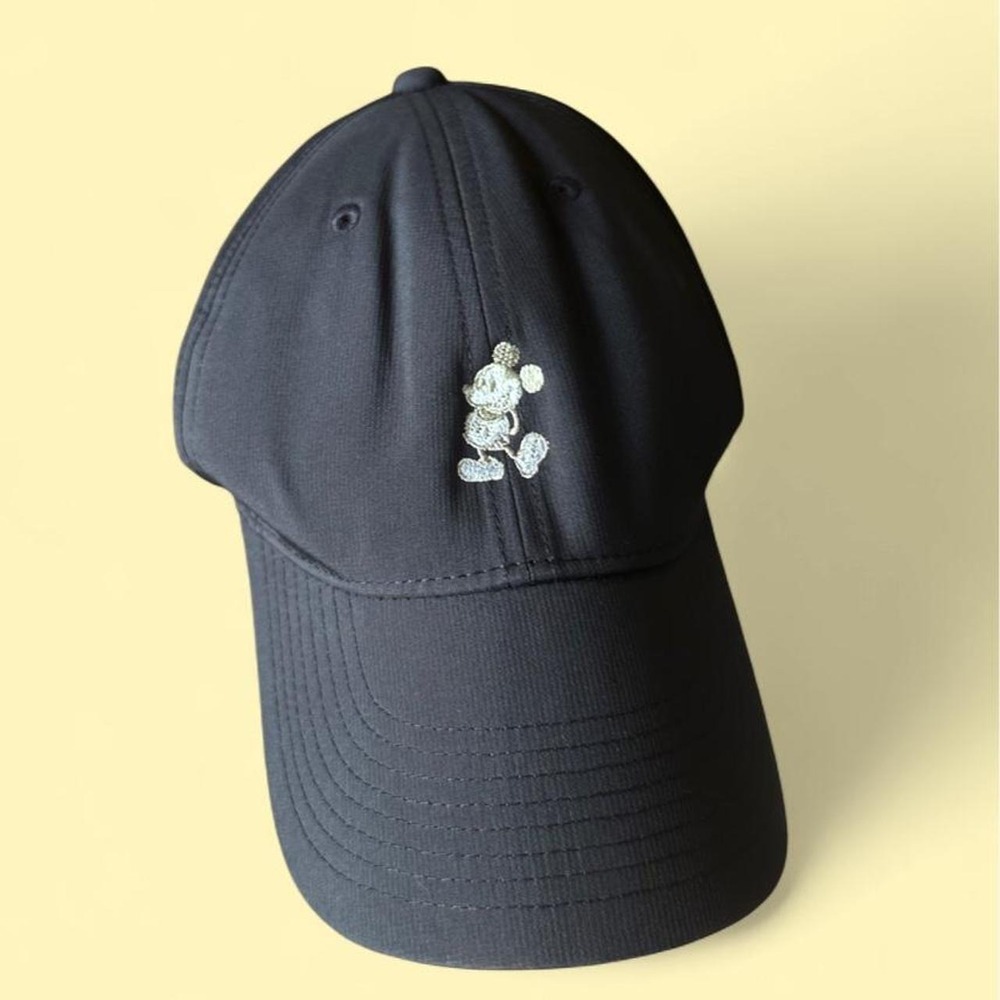 Nike Golf Disney Parks Legacy91 Mickey Mouse Hat Black Dri-Fit Strapback Cap